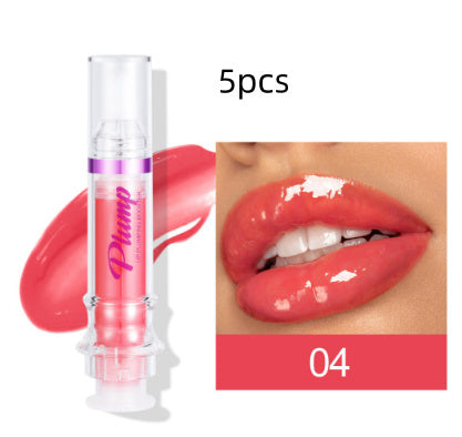 New Tube Lip Rich Lip Color Slightly Spicy Lip Honey Lip Glass Mirror Face Lip Mirror Liquid Lipstick - HJG