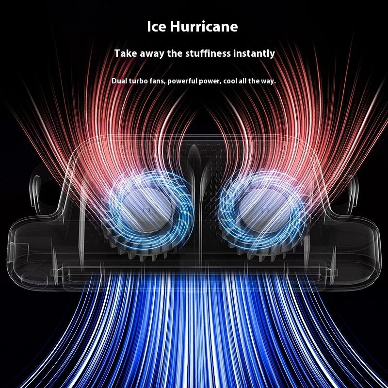 Car Turbine Fan Rear Seat USB Small Fan