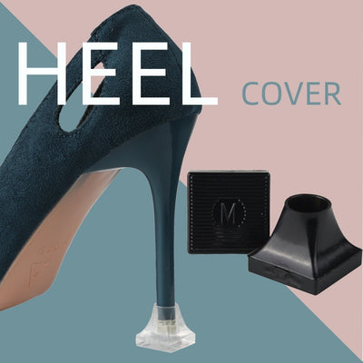 Silent Shock Absorption Increased Anti Slip Heel Protection Cover