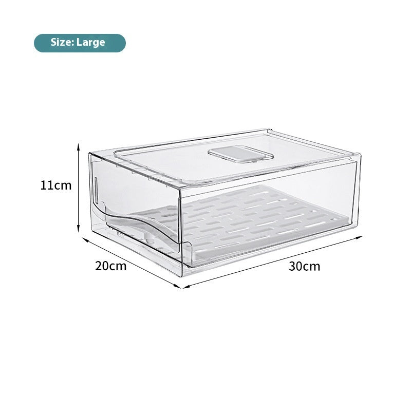 Kitchen Refrigerator Storage Box Drawer Crisper