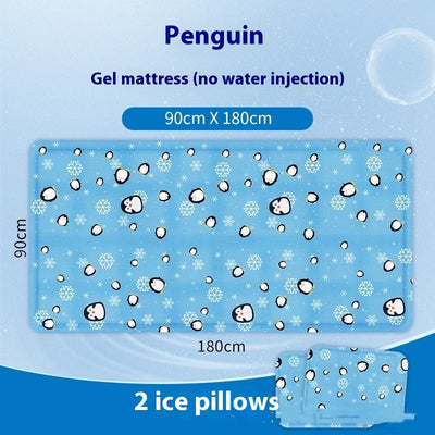 Gel Ice Pad Mattress Cooling Single PVC Cushion - HJG