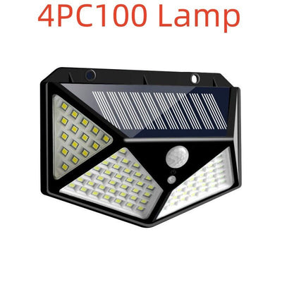 100 LED Solar Wall Light | Enhance Your Outdoor Lighting Now! - HJG