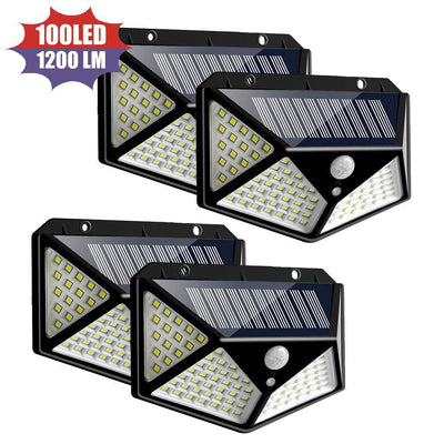 100 LED Solar Wall Light | Enhance Your Outdoor Lighting Now! - HJG