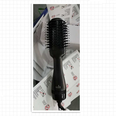 One-Step Electric Hair Dryer Comb Multifunctional Comb Straightener Hair Curling - HJG