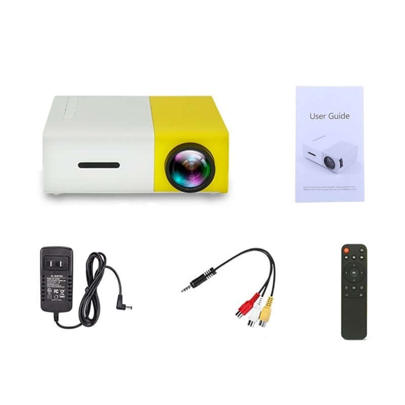 Mini LED Projector, 1080p Portable