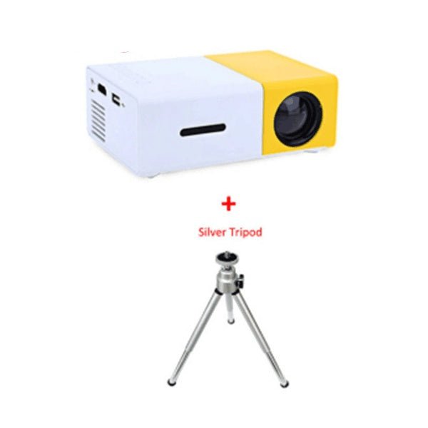 1080P Portable Mini LED Projector: Unleash Ultimate Home Theater Experience! - HJG