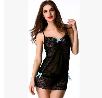 Fashion Sexy Lingerie Hot Erotic Women Bow Lace Racy Underwear Spice Suit Temptation Sexy Underwear Women beauty