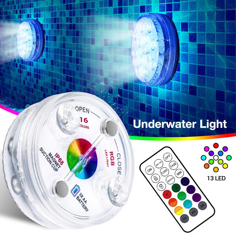 Underwater LED Lights, Pool Decor - HJG