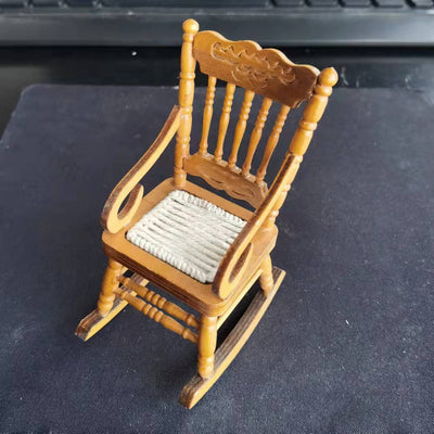 Furniture Model Food Game Knitting Rocking Chair