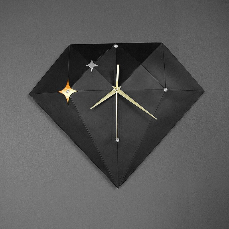 Geometric wall clock