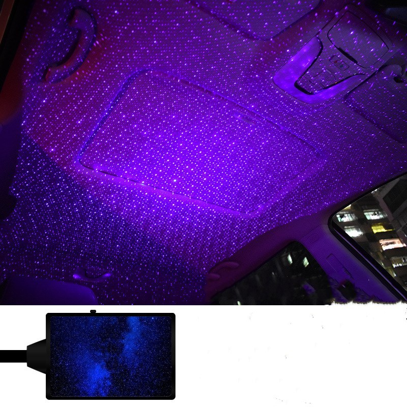 Star Light Projector Party Lights USB LED Light Interior Lighting LED Interior Car Lights Starry Sky Galaxy Night Lights