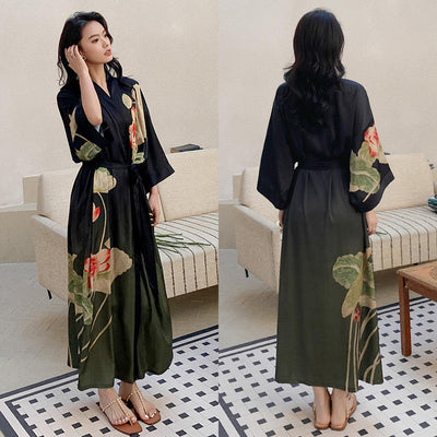 Women's High-end Luxury Dressing Gown