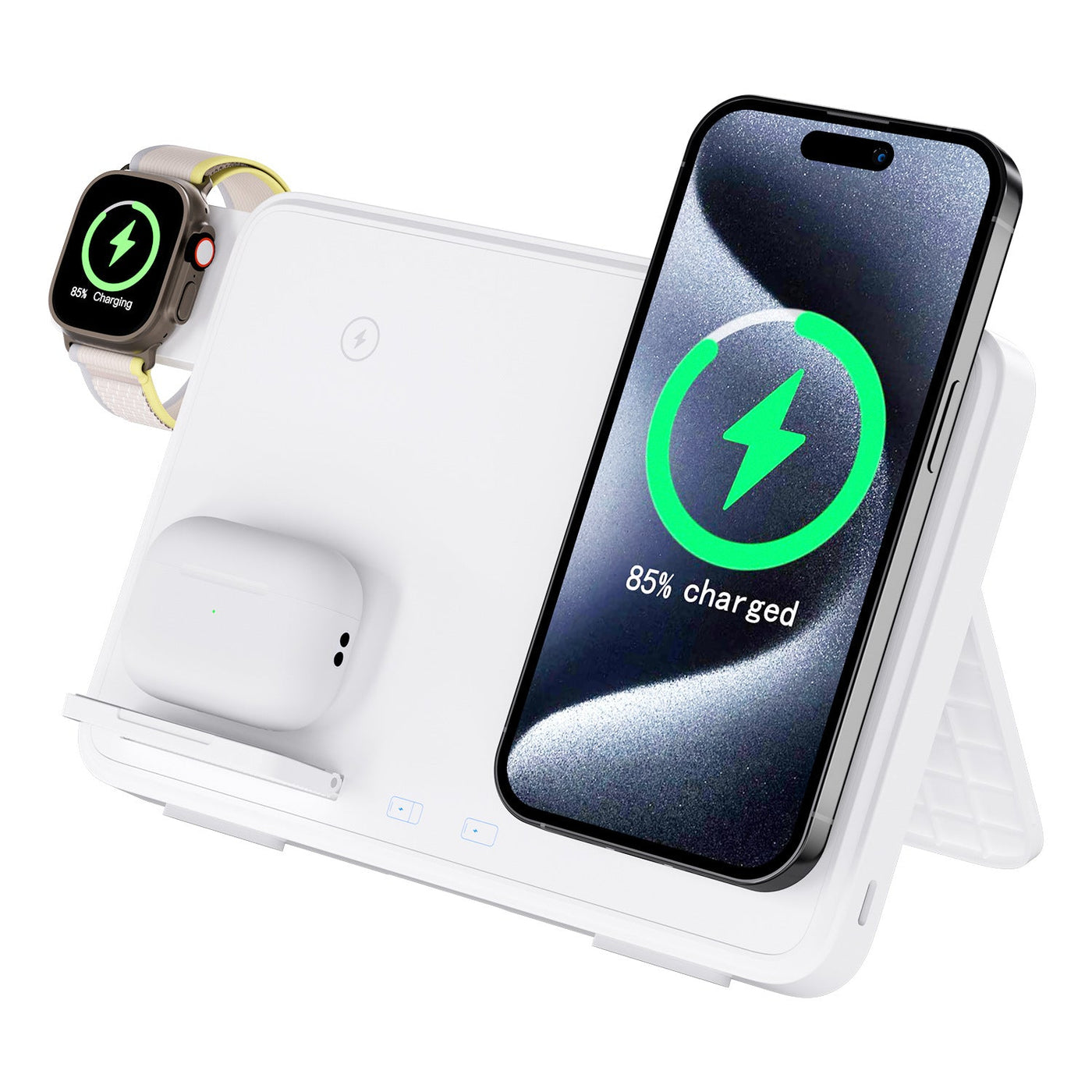 15W Three - in - one Wireless Charger - HJG