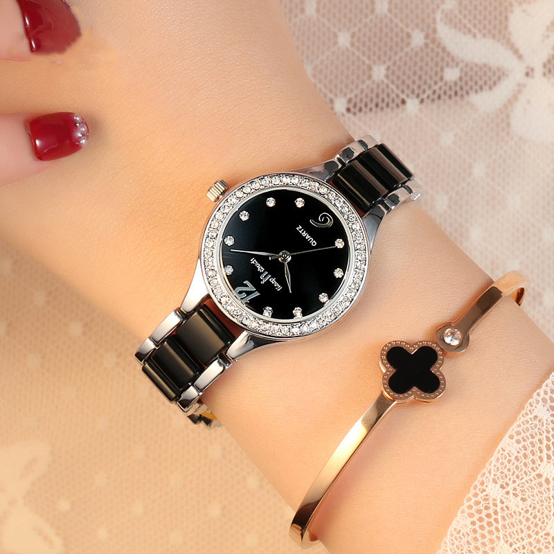 Women Watches Luxury Quartz Female Wrist Watches - HJG