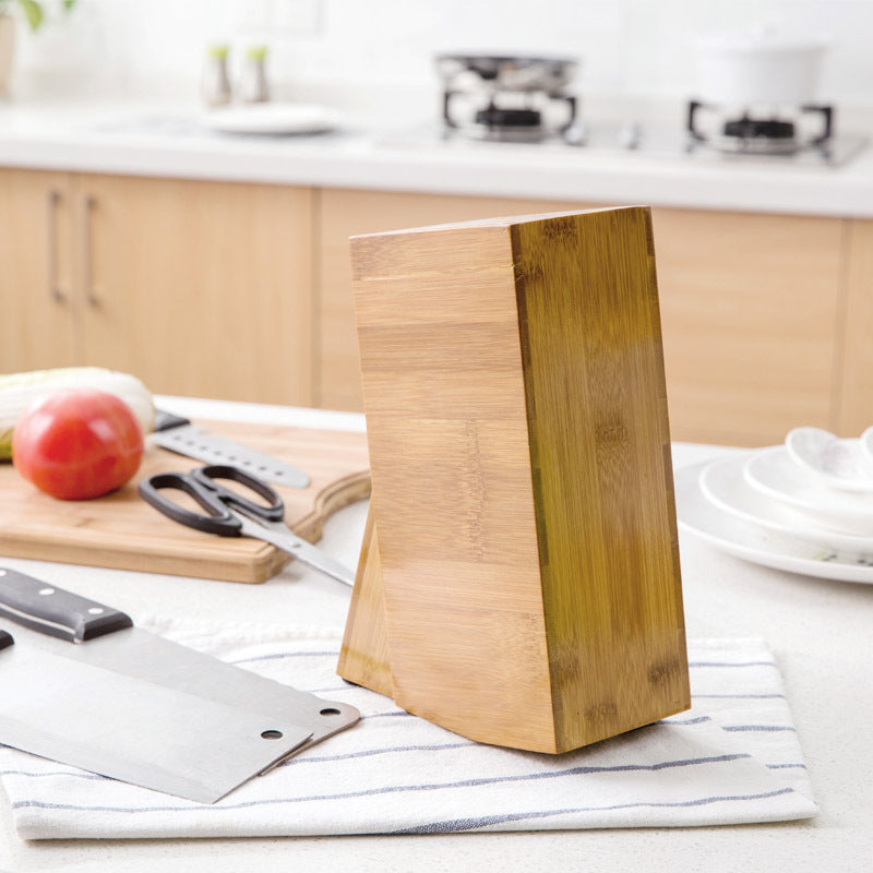 Bamboo Kitchen Accessories Storage Knife Holder - HJG