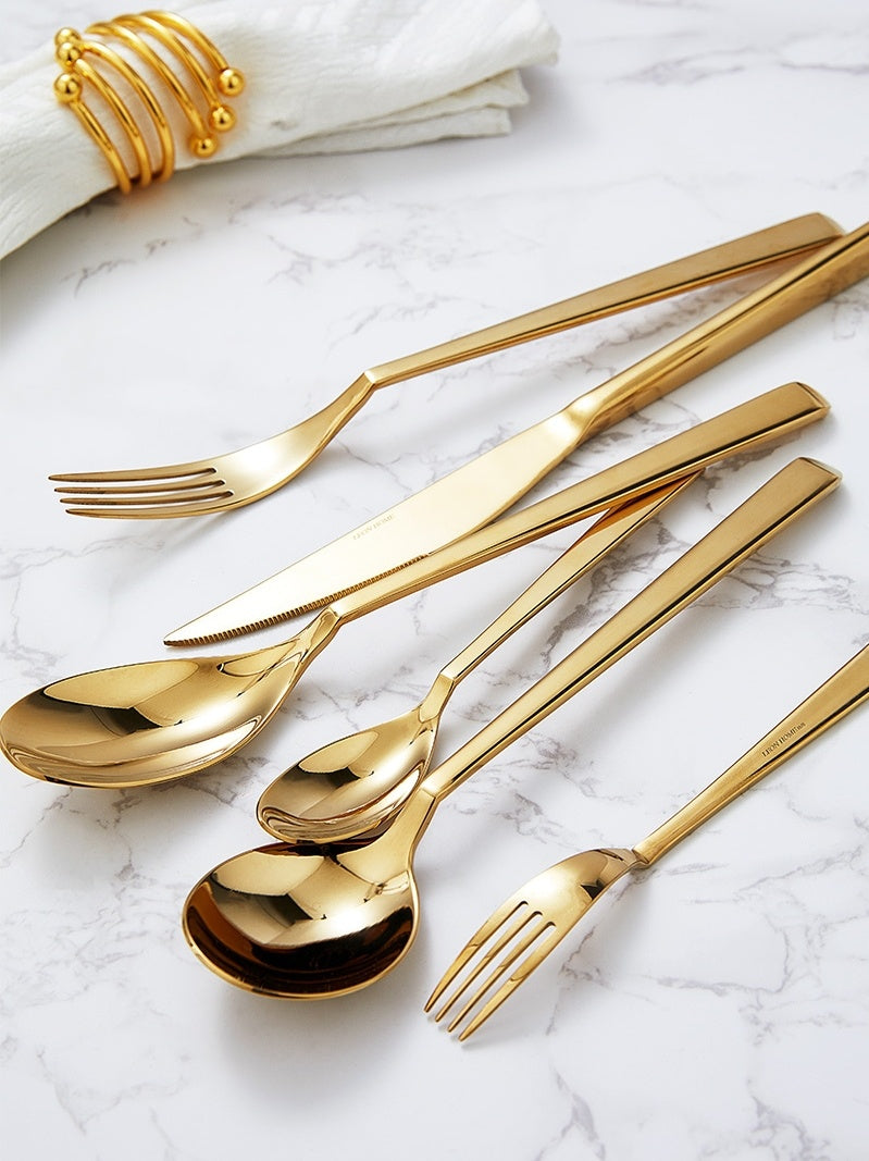 European Style Household Stainless Steel Western Tableware