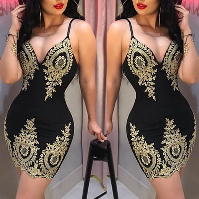 Sexy Strap Dress Women's Party Club Dresses Ladies