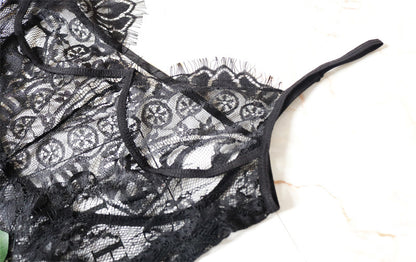 Sexy Lace Perspective European And American Lingerie