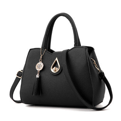 SMOOZA Famous Designer Brand Luxury Women Handbag Tassel Women Bag Top-Handle Bags Fashion Women Messenger Shoulder Bags - HJG