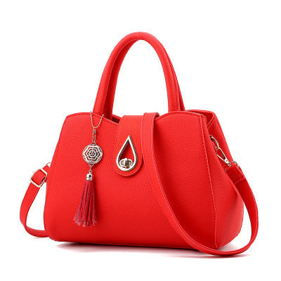 SMOOZA Famous Designer Brand Luxury Women Handbag Tassel Women Bag Top-Handle Bags Fashion Women Messenger Shoulder Bags - HJG