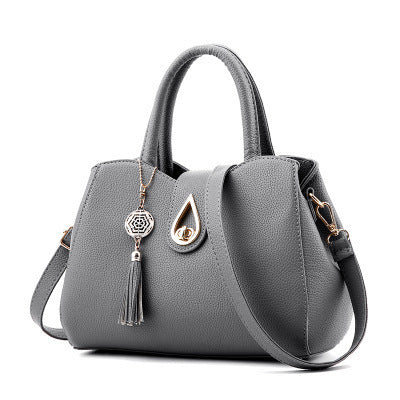 SMOOZA Famous Designer Brand Luxury Women Handbag Tassel Women Bag Top-Handle Bags Fashion Women Messenger Shoulder Bags - HJG