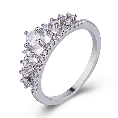 Micro-set crown ring - HJG