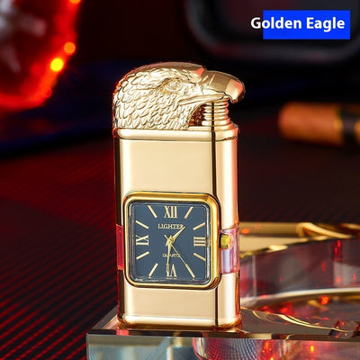 Relief Three-dimensional Pattern Double Fire Lighter Multifunctional