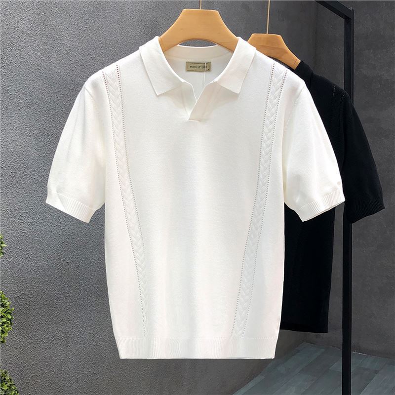 Summer Thin New Men's Ice Silk Top