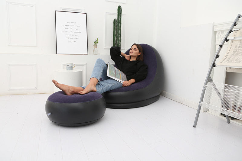 Lazy Bean Bag with Inflatable Folding Sofa - HJG