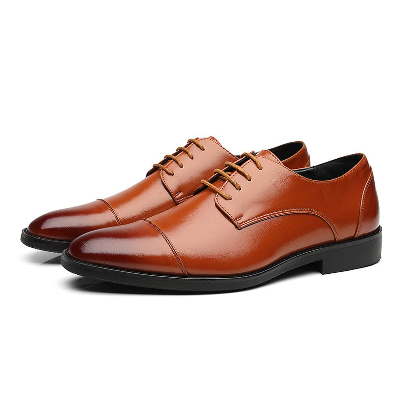 British style business shoes for men - HJG