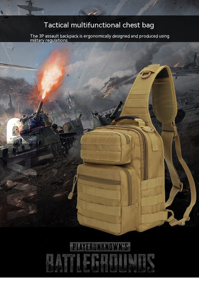 Outdoor Multi-functional Tactical Chest Bag Shoulder Messenger Bag