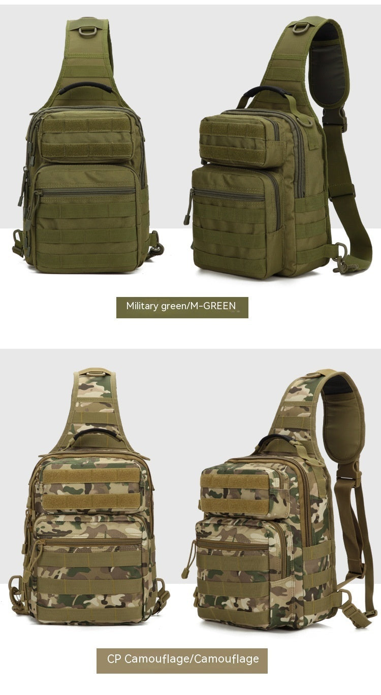 Outdoor Multi-functional Tactical Chest Bag Shoulder Messenger Bag