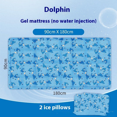 Gel Ice Pad Mattress Cooling Single PVC Cushion - HJG