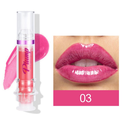 New Tube Lip Rich Lip Color Slightly Spicy Lip Honey Lip Glass Mirror Face Lip Mirror Liquid Lipstick - HJG