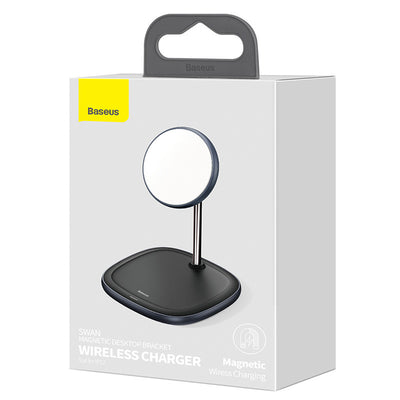 Compatible with Apple , Swan Magnetic Desktop Stand Wireless Charger