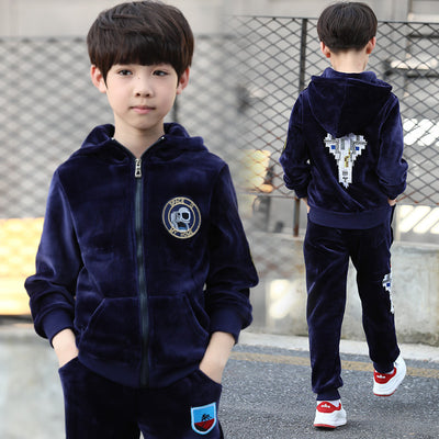 Casual children's suit boys autumn clothes