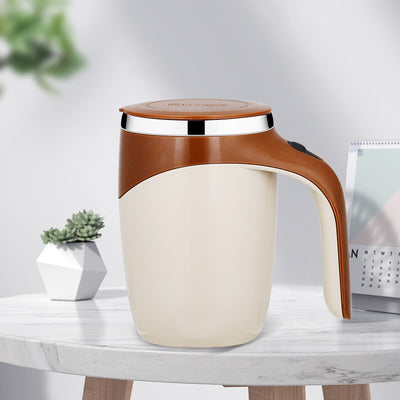 Rechargeable Model Automatic Stirring Cup Coffee Cup High Value Electric Stirring Cup Lazy Milkshake Rotating Magnetic Water Cup - HJG