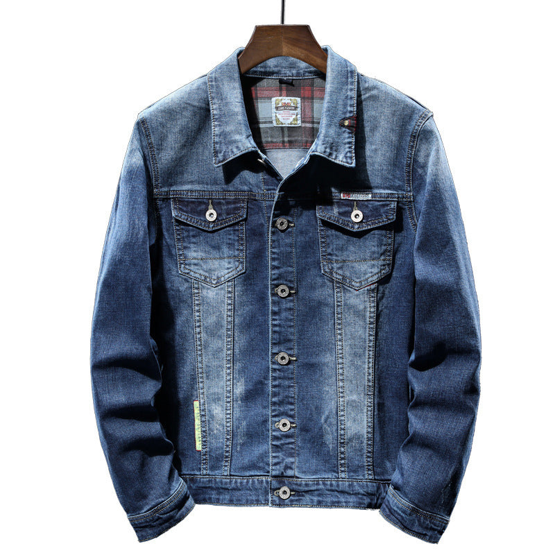 Fashion Street Trend Casual Slim Fit Denim Top