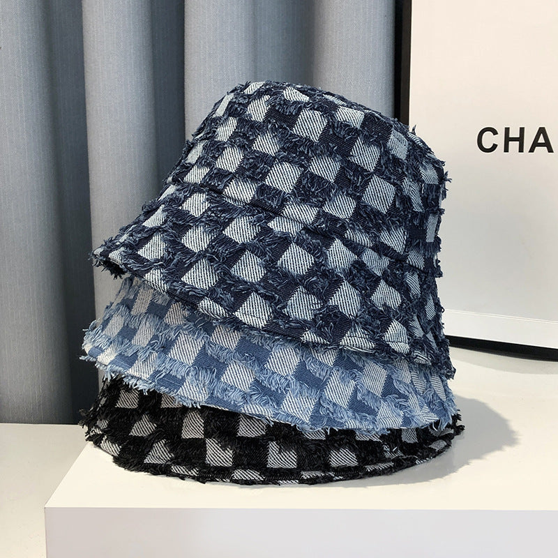 Men's And Women's Fashionable All-match Face-showing Small Bucket Hat