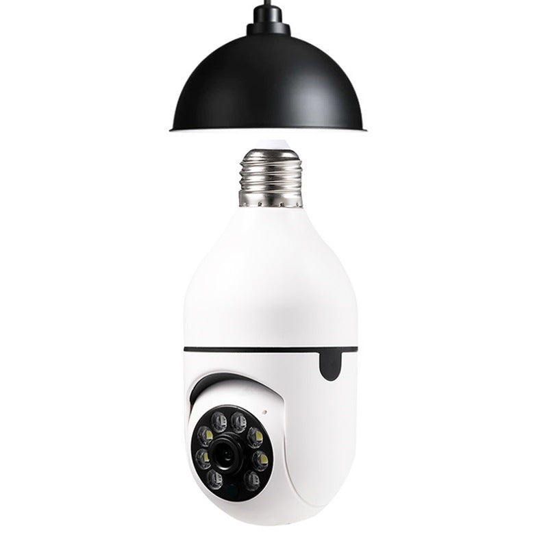 WiFi CAMERA 1080P Bulb 4X Zoom Camera E27 Home 5GWiFi Alarm Monitor - HJG