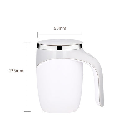 Rechargeable Model Automatic Stirring Cup Coffee Cup High Value Electric Stirring Cup Lazy Milkshake Rotating Magnetic Water Cup - HJG