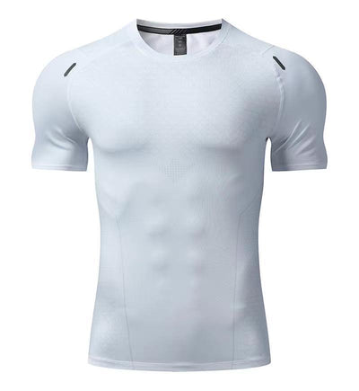 Sports T-shirt Men's Stretch Quick-drying Running Suit Workout Clothes Top