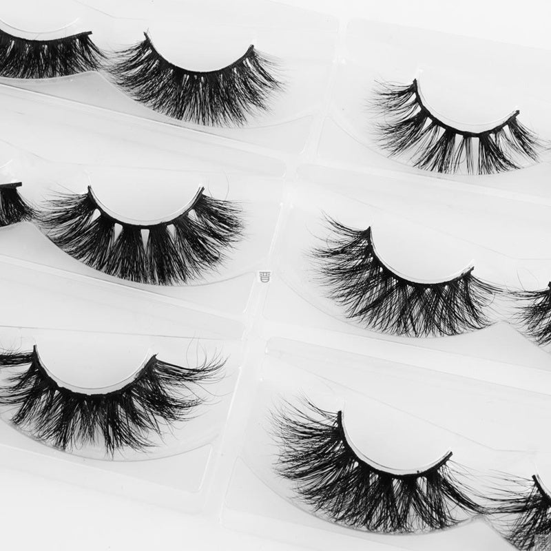 mink eyelash clusters