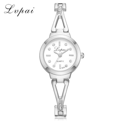 Luxury Bracelet Women Dress Watches Fashion Quartz Crystal Watches Lvpai Brand Ladies Casual Dress Sport WristWatch - HJG