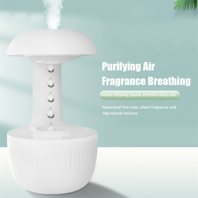 Anti-gravity Air Humidifier Mute Countercurrent Humidifier Levitating Water Drops Cool Mist Maker Fogger Relieve Fatigue - HJG