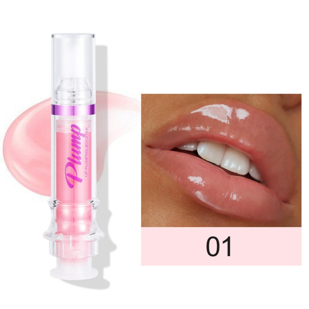 New Tube Lip Rich Lip Color Slightly Spicy Lip Honey Lip Glass Mirror Face Lip Mirror Liquid Lipstick - HJG