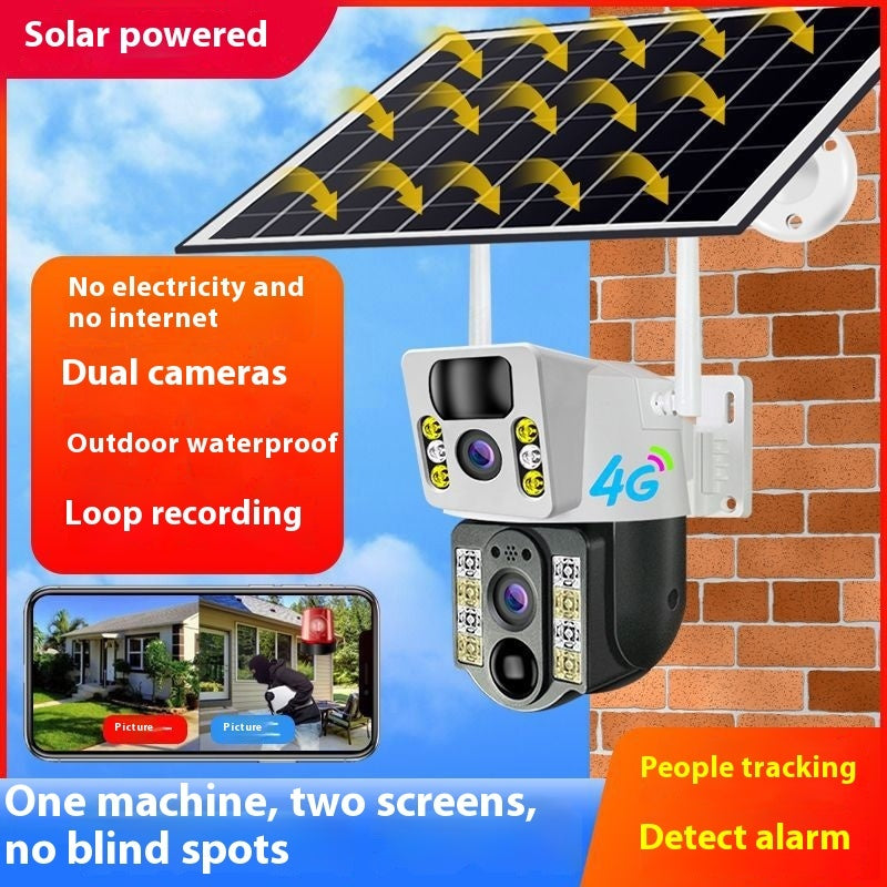 Outdoor Solar 4G Camera WIFI Waterproof