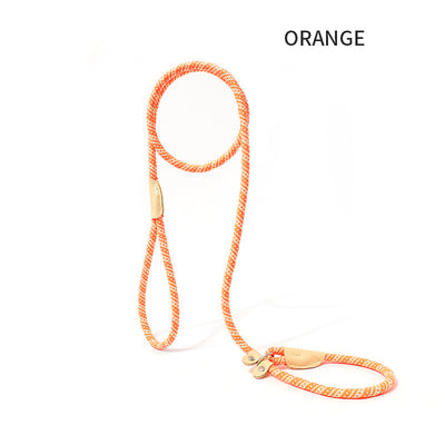 Dog Rope Pet Pulling Rope Puppy Strap Traction Rope Heavy Duty Belt Large Dog Leash Dog Collar Strap Dog Training Pet Harness Hands-Free Leash For Small Dogs Multicolor Pet Supplies - HJG