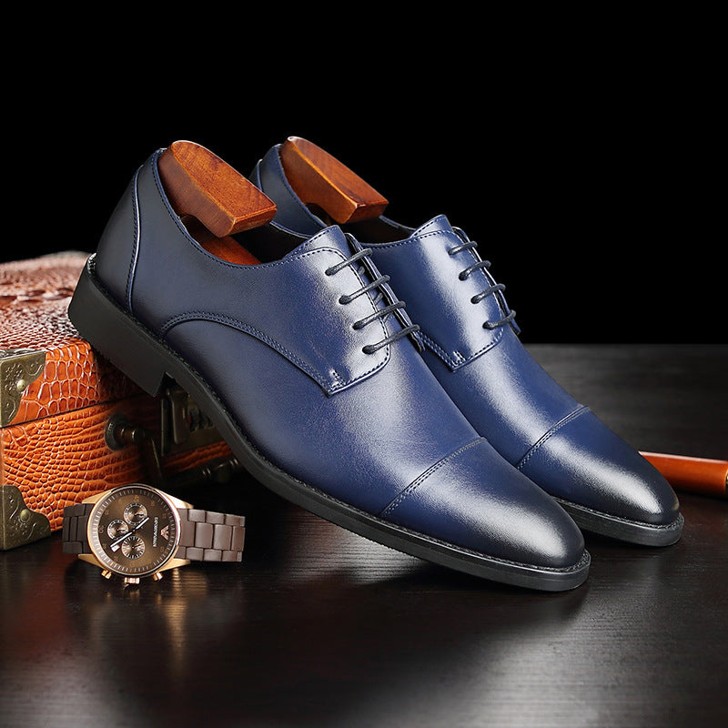 British style business shoes for men - HJG