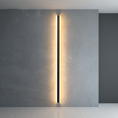 Minimalist long led wall lamp